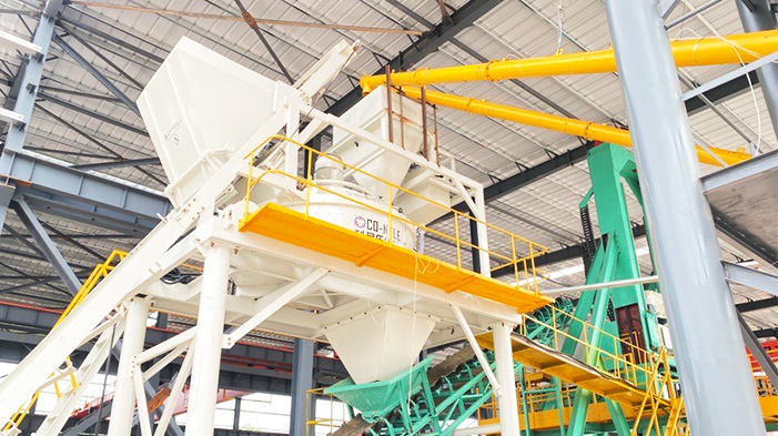 科尼樂立軸行星式攪拌機(jī)應(yīng)用于水泥管材生產(chǎn)線